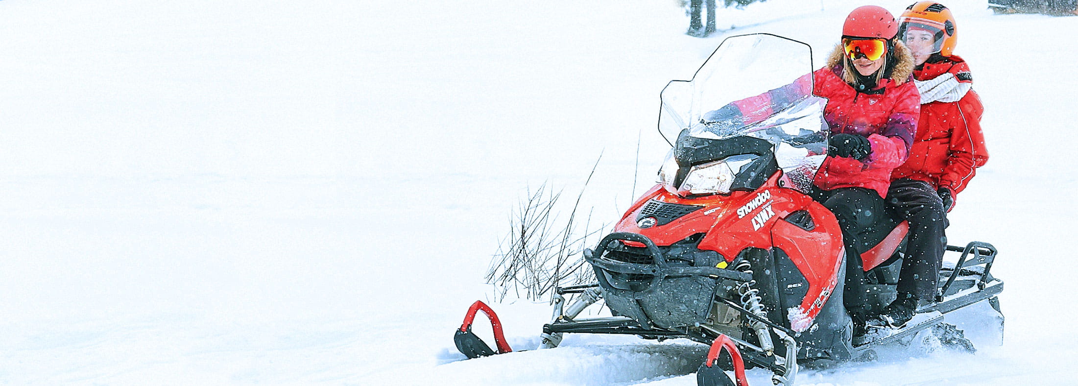 Skutery śnieżne Snowdoo na trasie zimą - Zakopane